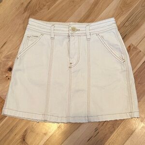 We The Free Skirt Tan Brown Size 25